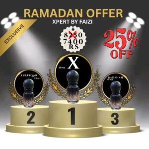 3 Premium Perfume Set – Badshah, X & Zulfiqar Inspired | 25% OFF Special Offer